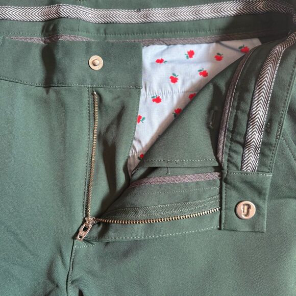 Bonobos Golf Justin Rose Highland Tour Pants Marine Blue Slim Trouser Size 30x30 - Picture 6 of 9